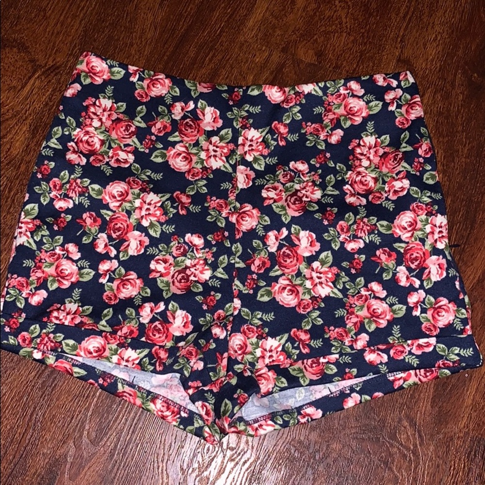 Floral shorts